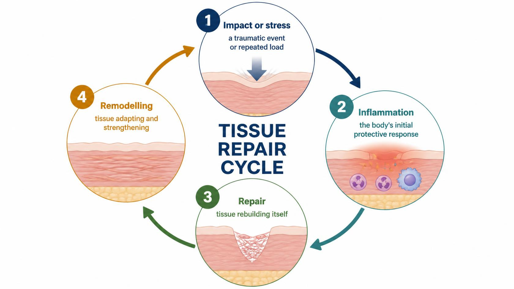 THE TISSUE REPAIR CYCLE MOOROOKA CHIROPRACTIC