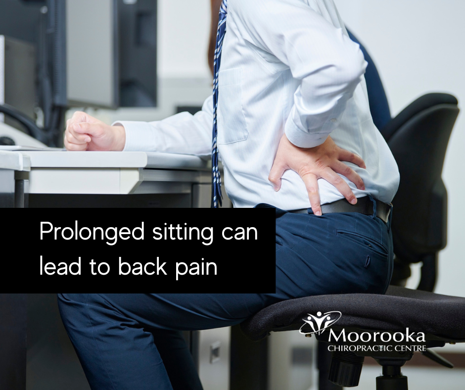 prolonged sitting at work